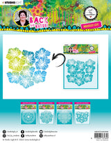 ABM Mask Hibiscus Love Back To Nature 200x200x1mm 1 PC nr.86
