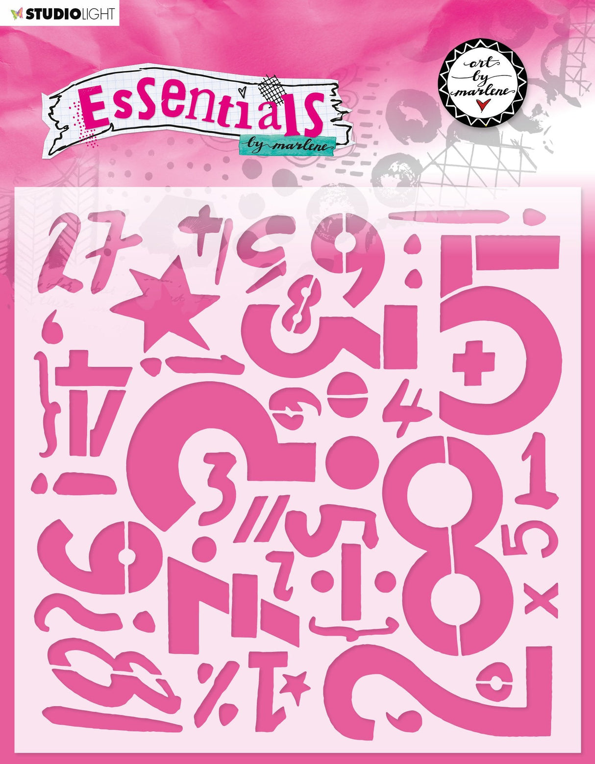 ABM Mask Numerically Essentials 200x200mm nr.49