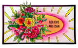 ABM Clear Stamp Bouquet Blush Mixed-Up Collection 140x140x3mm 1 PC nr.290