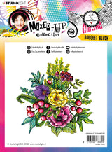 ABM Clear Stamp Bouquet Blush Mixed-Up Collection 140x140x3mm 1 PC nr.290