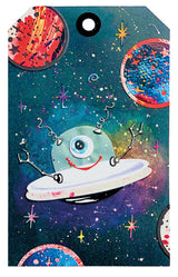 ABM Cutting & Embossing Die Galaxy Transport Out Of This World 100x160mm nr.84