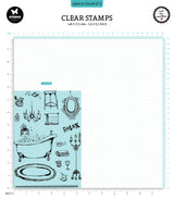 ABM Clear Stamp Mindfulness Signature Collection 265x153x1mm 17 PC nr.473