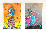 ABM Clear Stamp Owlicious Signature Collection 148x210x3mm 9 PC nr.637