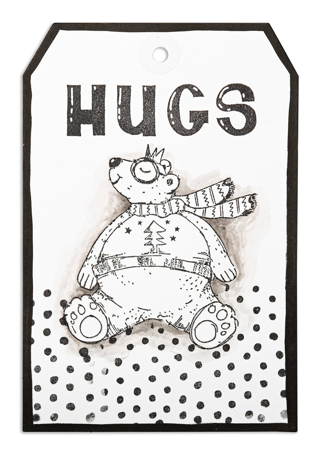 ABM Clear Stamp Bear Hugs Signature Collection 10 PC