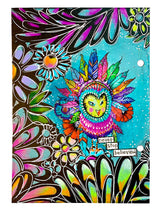ABM Mask Floral Frame Signature Collection 203.2x203.2x1mm 1 PC nr.184