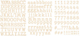 Arden Creative Studio Remembering... Alphabet Stickers