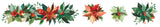 Arden Creative Studio Season of Joy Poinsettia Kiss-Cut PET Tape