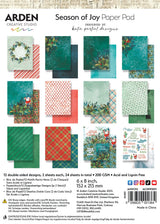 Arden Creative Studio Season of Joy 6in x 8in Paper Pad