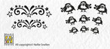 Precision Stamps - Christmas - Starburst-robin
