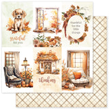 Autumn Florals Basics 12x12 Paper Collection 35451