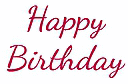 Frog's Whiskers Ink Stamp - Happy Birthday