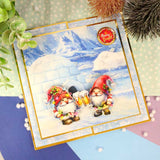 Brilliant Backgrounds - Christmas Time Is Here 8" x 8" Paper Pad