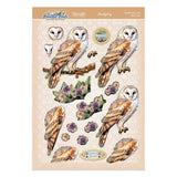 Beautiful Birds Deco-Large Set - Beautiful Barn Owl