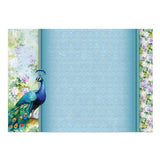Beautiful Birds Deco-Large Set - Proud Peacock