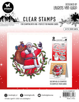 BL Clear Stamp Gifts From Santa Essentials 120x120x3mm 1 PC nr.297