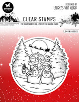 BL Clear Stamp Snow Buddies Essentials 120x120x3mm 1 PC nr.299