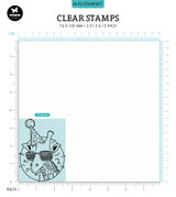 BL Clear Stamp Party Giraffe Essentials 90x67x3mm 1 PC nr.407