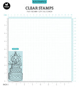 BL Clear Stamp Birthday Dog Essentials 96x45x3mm 1 PC nr.410