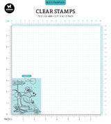BL Clear Stamp To The Beach By Laurens 80x64x3mm 1 PC nr.456