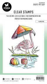 BL Clear Stamp Flamazing By Laurens 88x64x3mm 1 PC nr.457