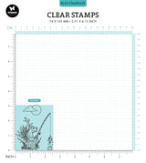 BL Clear Stamp Fishing Frog By Laurens 79x65x3mm 1 PC nr.458