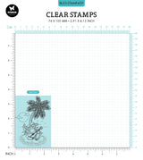 BL Clear Stamp Chilling Sloth By Laurens 91x63x3mm 1 PC nr.459