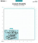 BL Clear Stamp Snowman By Laurens 89x64x3mm 1 PC nr.489