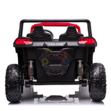 24V Ultra Treck XXL 4x4 2-Seater Ride-On UTV Buggy W/ Rubber Wheels, Music Player & RC