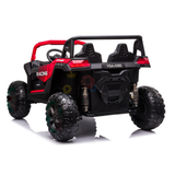 24V Ultra Treck XXL 4x4 2-Seater Ride-On UTV Buggy W/ Rubber Wheels, Music Player & RC
