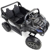 24V Ultra Treck XXL 4x4 2-Seater Ride-On UTV Buggy W/ Rubber Wheels, Music Player & RC