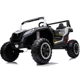 24V Ultra Treck XXL 4x4 2-Seater Ride-On UTV Buggy W/ Rubber Wheels, Music Player & RC