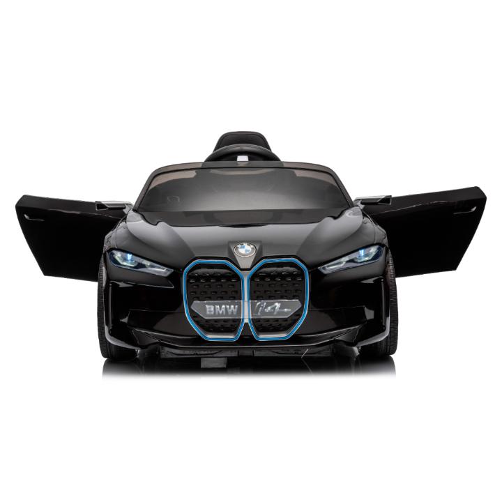 12V BMW I4 4x4 1-Seater Ride-On Car W/ Rubber Wheels, Music Player & RC