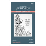 Autumn Floral Corner Press Plate & Die Set from the BetterPress Autumn Collection