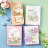 Spring Bunnies Press Plate & Die Set from the Spring Sampler Collection by Simon Hurley