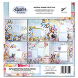 3Quarter Designs Birthday Wishes 12x12 Design Paper & Diecuts Set