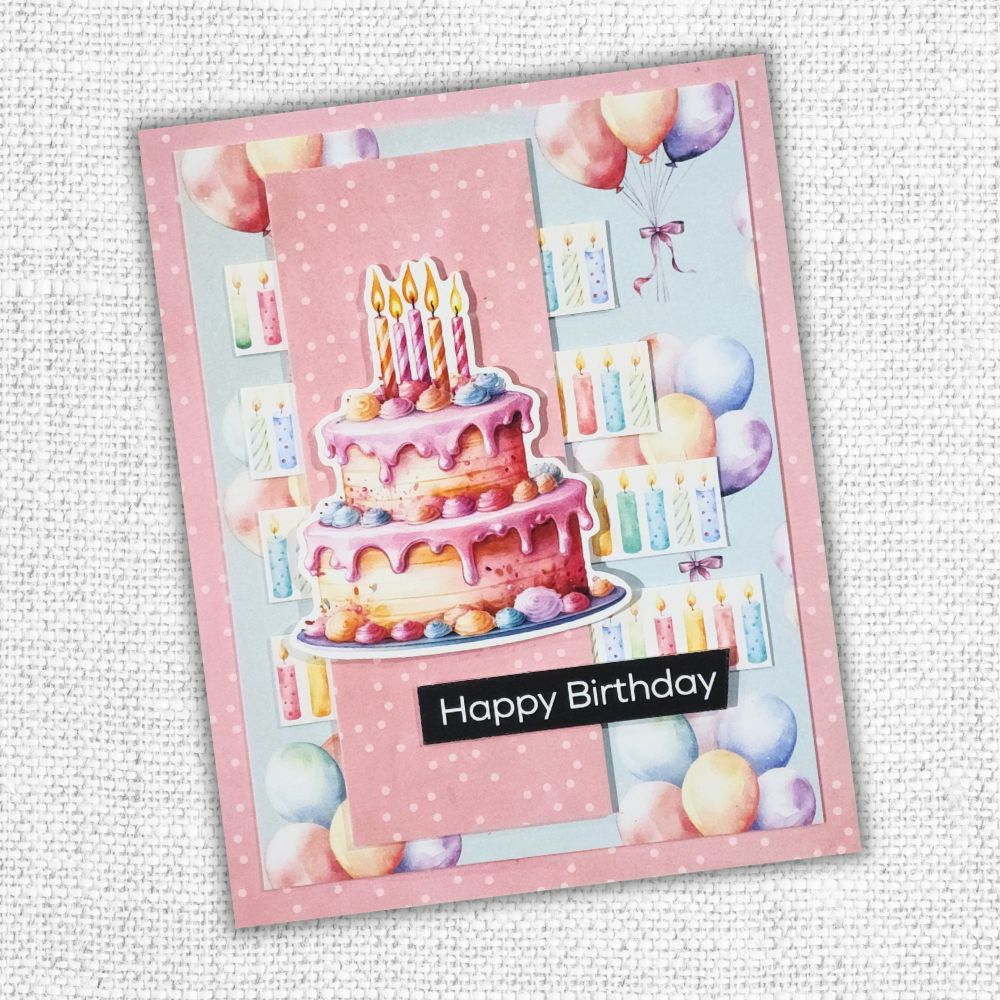 Birthday Fun Embossed Die Cuts 33306