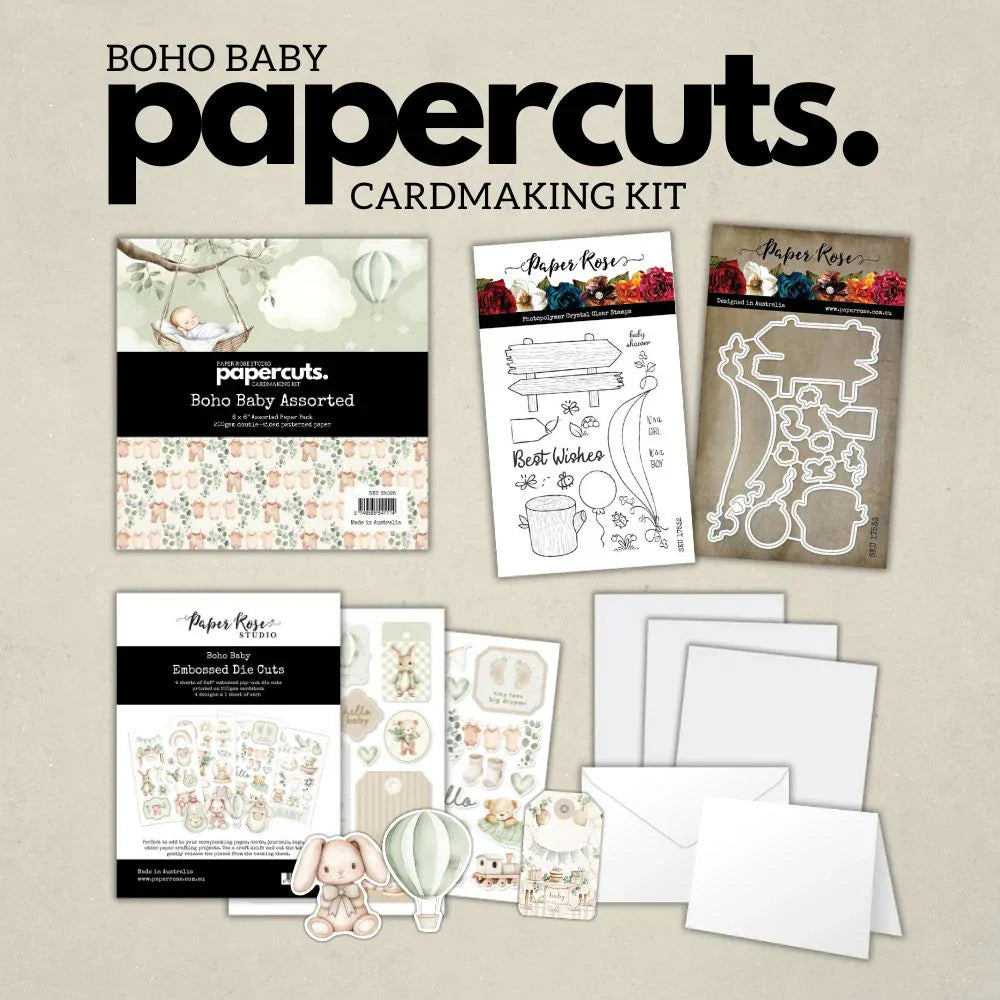 Boho Baby Papercuts Kit 35095