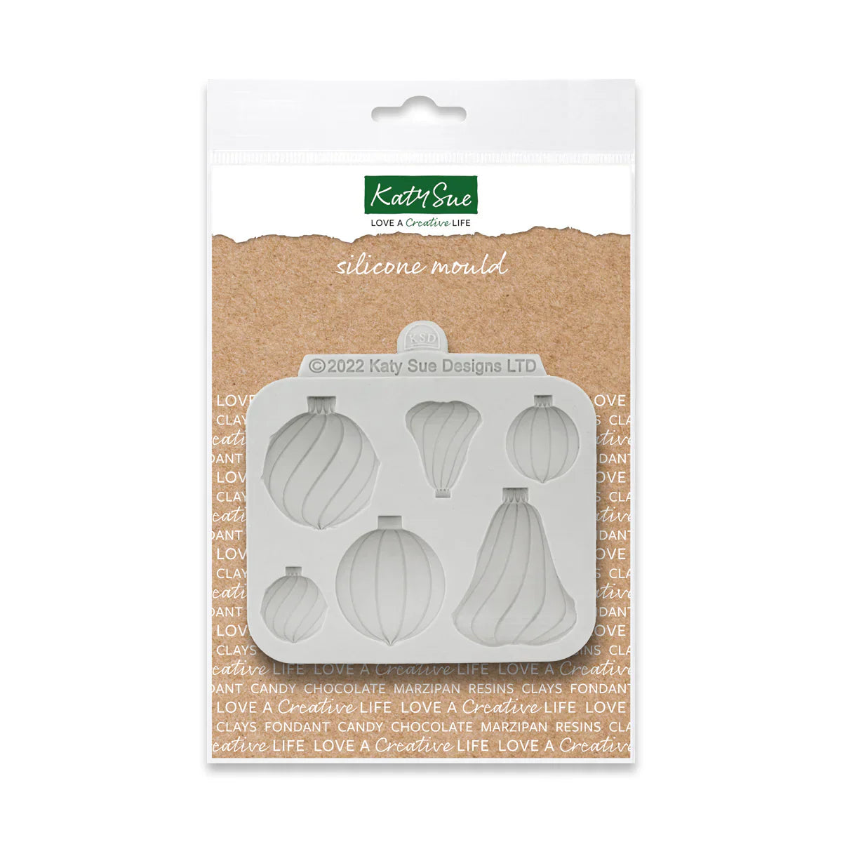 Bauble Swirl Selection Mould