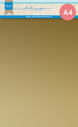 Marianne Design Metallic Paper - A4 - Gold