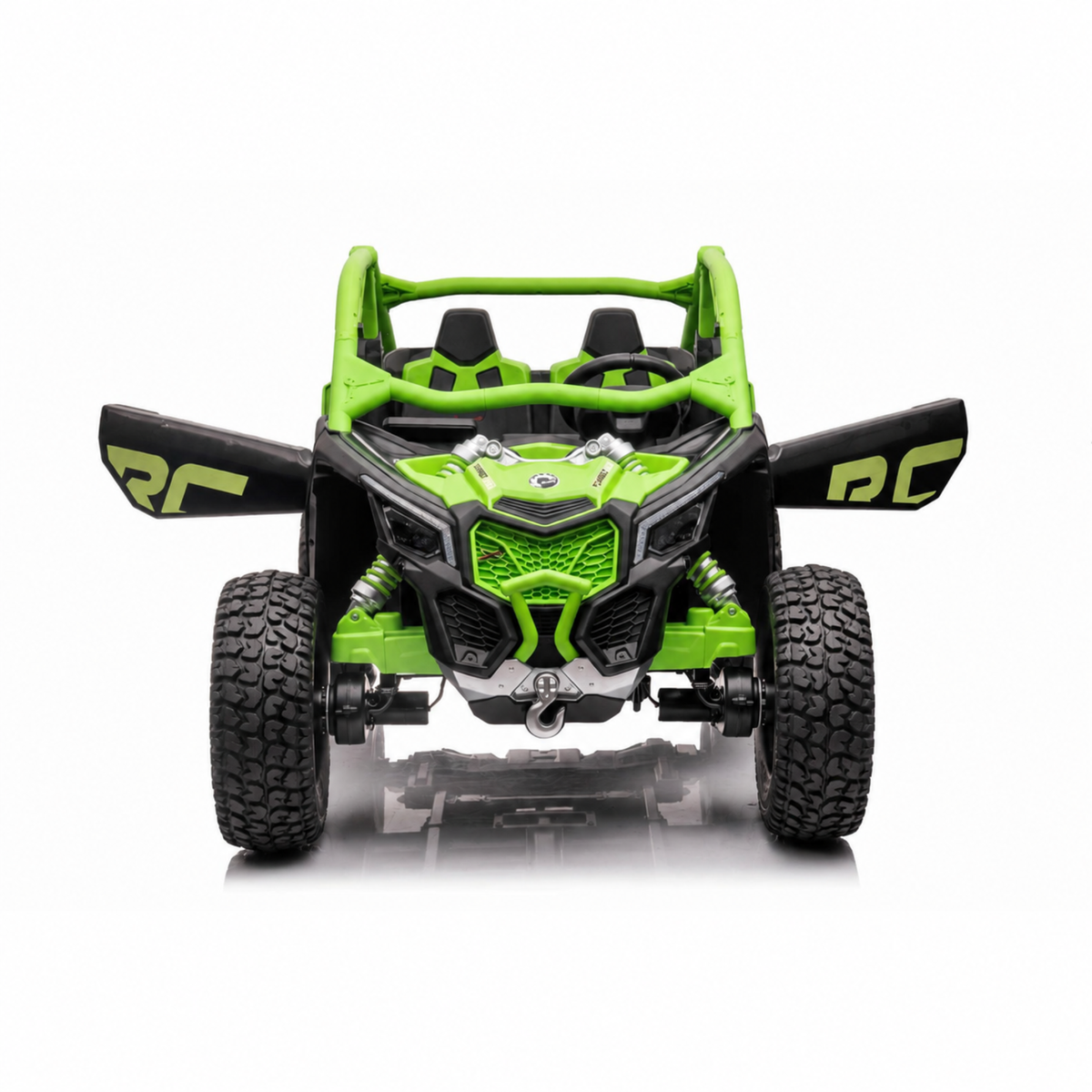 2X24V Can-Am Maverick RS PRO Edition 4X4 2-Seater Ride-On UTV W/ Air Filled Rubber Tires, Music Player & RC