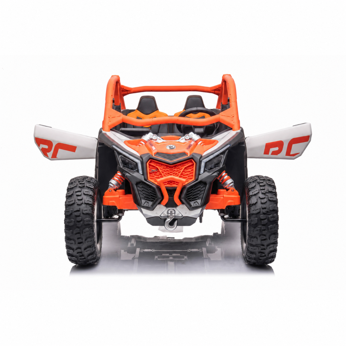 2X24V Can-Am Maverick RS PRO Edition 4X4 2-Seater Ride-On UTV W/ Air Filled Rubber Tires, Music Player & RC
