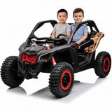 2X24V Can-Am Maverick RS PRO Edition 4X4 2-Seater Ride-On UTV W/ Air Filled Rubber Tires, Music Player & RC