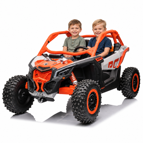 2X24V Can-Am Maverick RS PRO Edition 4X4 2-Seater Ride-On UTV W/ Air Filled Rubber Tires, Music Player & RC