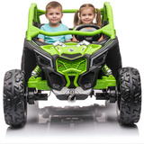 2x24V Can-Am Maverick RS Performance Edition 4x4 2-Seater Ride-On UTV W/ Rubber Wheels, Double Battery Pack, Music Player & RC