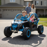 2x24V Can-Am Maverick Pro Edition 4x4 2-Seater Ride-On UTV W/ Air-Filled Rubber Tires, Double Battery Pack, Music Player & RC