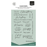 Vaessen Creative • Clear Stamps English Christmas Texts 20pcs