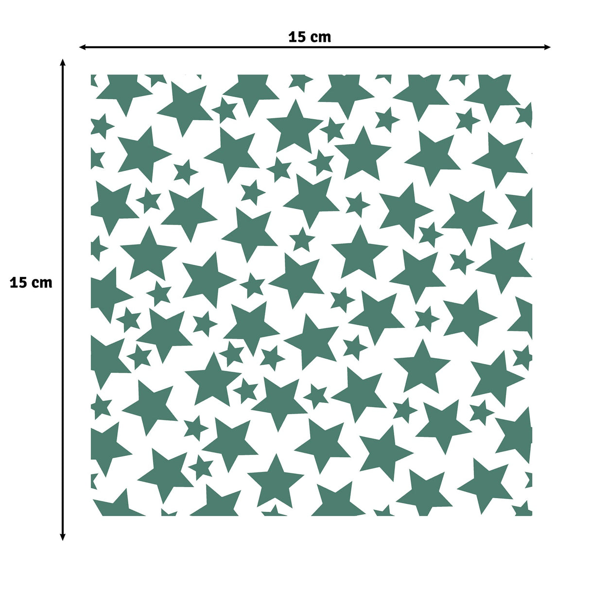 Vaessen Creative • Stencil Stars 5.9x5.9in