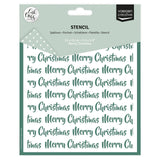 Vaessen Creative • Stencil Merry Christmas 5.9x5.9in