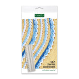 Sea Swirl Borders Silicone Mould