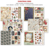 Christmas Vibes Junk Journal & Ephemera Book A4 32/pkg
